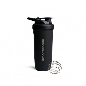 Шейкер спортивный SmartShake Reforce Stainless Steel 30oz/900ml Black (1838398731)