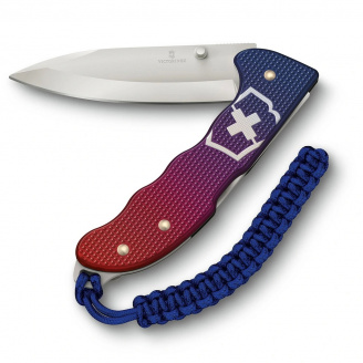 Складной нож Victorinox Evoke Alox 136мм 4 функции Сине-красный подарочная коробка (0.9415.D221)