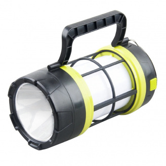 Фонарь кемпинговый RIAS F-910-B аккумуляторный с солнечной панелью 2500 mAh (3_02779)