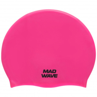 Шапочка для плавания MadWave Light BIG M053113 Розовый