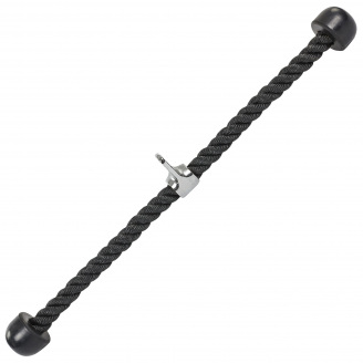 Канат для тяги на трицепс с двойным хватом HIGHQ SPORT SC-8436-241 l-73см