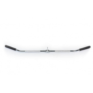 Ручка для тяги за голову c вращающимся подвесом с PU накладкой HIGHQ SPORT SC-81073 l-120см