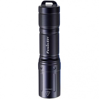 Фонарь ручной Fenix E01 V2.0 Черный (FEN-E01V20blk)