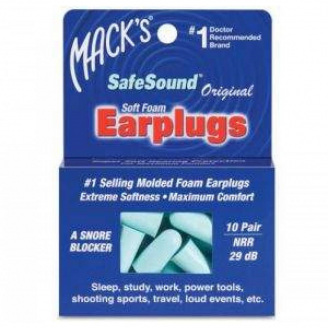 Беруши MACK`S Original Safe Sound мягкие 10 пар