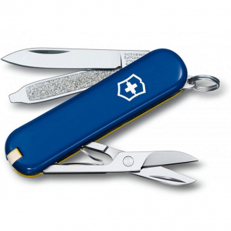 Складной нож Victorinox Classic SD Ukraine 58 мм Сине-желтый (0.6223.2.8)