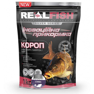 Прикормка Real Fish Короп Слива 1кг RF-903