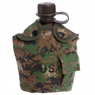 Фляга с котелком V-1л в чехле SP-Sport TY-4834 Камуфляж Marpat
