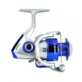 Катушка безынерционная yumoshi SA 4000 Silver-Blue