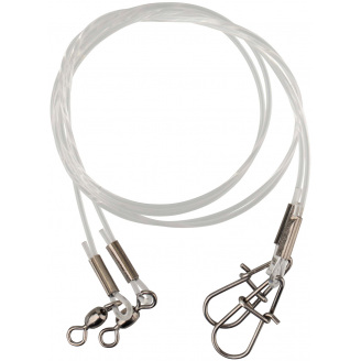 Поводок Savage Gear Regenerator Trace 100 cm 1.0 mm 25 kg Swivel Needle Snap 3 шт Серый (1013-1854.11.08)