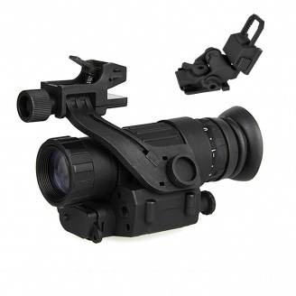 Тактический монокуляр ночного видения PVS 14 Night Vision + адаптер на шлем L4G24