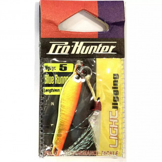 Пилькер Prohunter Blue Runer II with single assist hook 5g Оранжевый (1013-9637.00.69)