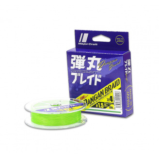 Шнур Major Craft Dangan Braid X8 200m салат. #1.2/0.16mm 25lb/9.8kg (1013-772.73.48)