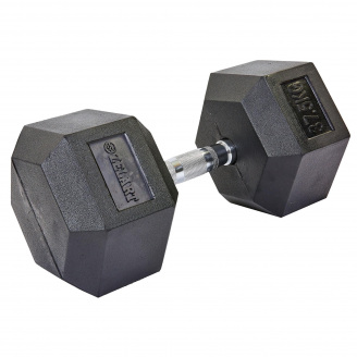 Гантель шестигранная гексагональная ZELART TA-5159-37,5 37,5кг