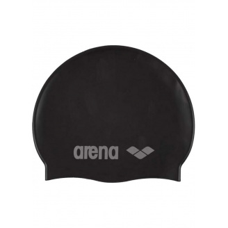 Шапка для плавания Arena CLASSIC SILICONE JR (91670-055) черный Дет OSFM