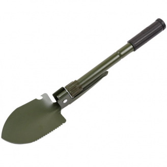Складная туристическая лопата E-Tac TA-A1 5в1 в чехле Green (3_02545)