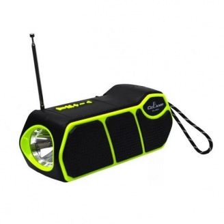 Фонарь переносной многофункциональный CCLAMP CL-823 с солнечной панелью FM+Bluetooth+PowerBank 1500 mAh
