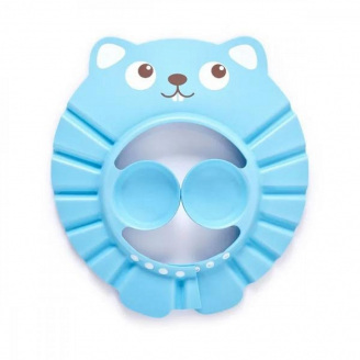 Козырек шапочка для мытья головы Kiddy голубой 18054