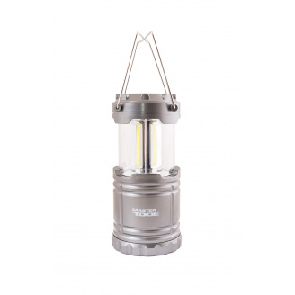 Фонарь раздвижной для кемпинга MASTERTOOL 180х86 мм COB LED 3xAA ABS 94-0803