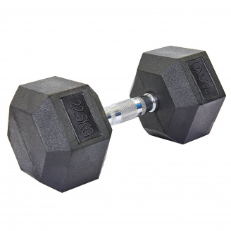 Гантель цельная шестигранная гексагональная SP-Planeta SC-8013-22_5 22,5кг