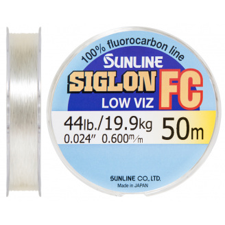 Флюорокарбон Sunline Siglon FC 50m 0.600mm 19.9kg поводковый (1013-1658.01.49)