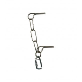 Страховочная станция Climbing Technology Glue in belay station with Carabiner (1053-4A209)