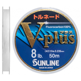 Флюорокарбон Sunline V-Plus 50m #2.0/0.235mm 4.0kg (1013-1658.07.26)