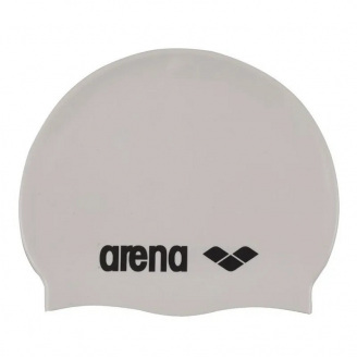 Шапка для плавания Arena Classic Silicone One Size Белый (91662-015)