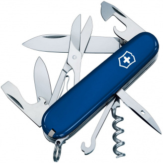 Складной нож Victorinox Climber 91 мм, 14 функций Синий (1.3703.2)