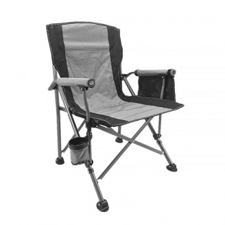 Раскладное кресло Lesko S4577 580х580х450 мм Серый (7593-25343)