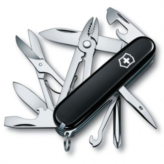 Складной нож Victorinox Deluxe Tinker 91 мм 17 функций Черный (1.4723.3)