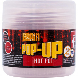 Бойлы Brain Pop-Up F1 10mm 20g Hot pot (1013-1858.01.84)