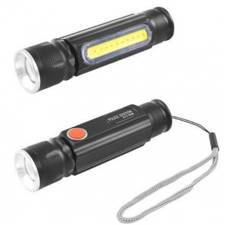 Фонарь ручной Police BL-517/616-T6-COB, Li-Ion акум., магнит, zoom, ЗУ USB