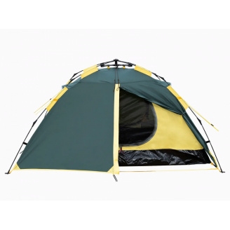 Палатка с автоматическим каркасом Tramp Quick 3 v2 TRT-097 green