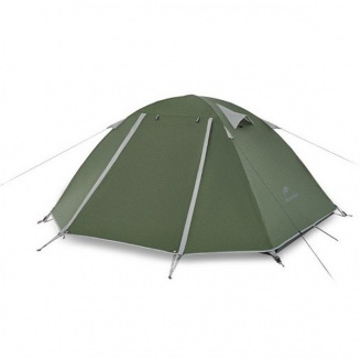 Палатка четырехместная Naturehike P-Series CNK2300ZP028 Темно-оливковый (2329575943)