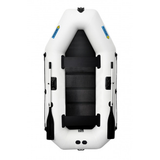 Лодка гребная надувная пвх двухместная ΩMega 260LS