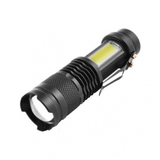Фонарь ручной Police 525/8468-XPE+COB, Li-Ion акум., zoom, ЗУ microUSB, Box