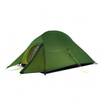 Палатка двухместная Naturehike Cloud Up 2 Updated NH17T001-T 210T Темно-зеленый (2330239839)