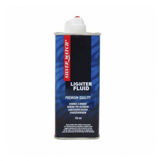 Бензин для зажигалок премиум 133 мл с дозатором Silver Match Refill Fuel (40673545)
