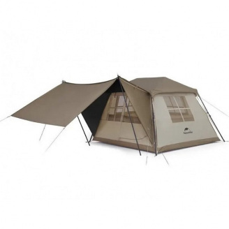 Палатка Naturehike Village CNK2300ZP022 240х210х155 см Бежевый-песочный (1047-6976023920172)