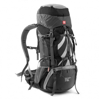 Рюкзак Naturehike NH70B070-B 70+5 л Черно-серый (1047-6927595709009)