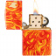Зажигалка бензиновая Zippo Fire Zippo Design (48981) Хмільник