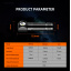 Фонарь аккумуляторный SuperFire TH06 600 Lumen IP43 Черный (2506456885) Южноукраїнськ