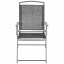 Стулья кемпинговые Saska Garden 55 x 68 x 91 см 2 шт Серый (1055138) Бердичів