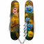 Складной нож Victorinox Spartan Ukraine 91 мм 13 функций Золотая птичка (1.3603.7_T3170pw) Бородянка