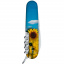 Складной нож Victorinox Camper Ukraine 91 мм 14 функций Подсолнечники и бабочка (1.3613.7_T3200pw) Нововолинськ
