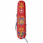 Складной нож Victorinox Camper Ukraine 91 мм 13 функций Украинские мотивы Красный (1.3613_T1370u) Березнеговатое