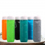 Складная силиконовая бутылка для воды и напитков с карабином water bottle 600 мл Черный (С051120) Костопіль