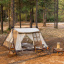 Палатка четырехместная с навесом Naturehike CNH22ZP029 Светло-коричневый (2329007920) Мелитополь