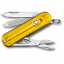 Складной нож Victorinox Classic 58 мм 7 функций Желтый полупрозрачный (0.6223.T81G) Доманёвка