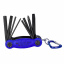 Мультитул карманный набор инструментов для велосипеда West Biking YP0719243 Blue (7724-40485) Орехов